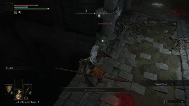 Elden Ring Impaler's catacomb boss (with lone wolf ashes) смотреть онлайн