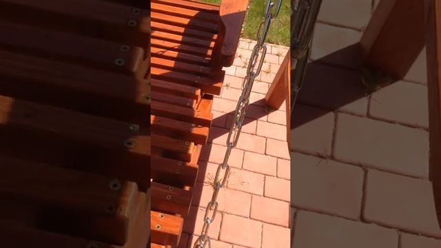 Деревянные садовые качели Aurawood смотреть онлайн