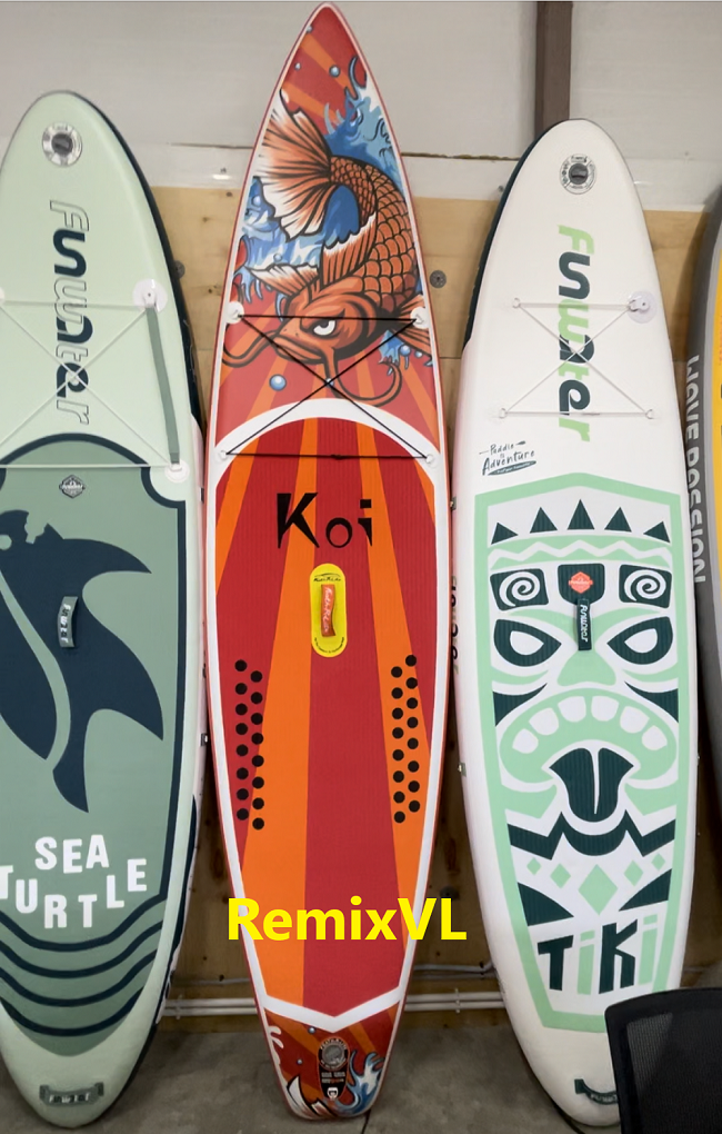 Магазин RemixVL: Видео обзор ассортимента sup Funwater сапы оригинальные с сертификатами смотреть онлайн