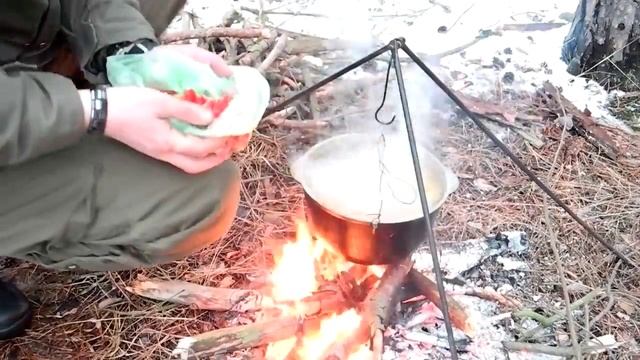 Овощной суп на природе. Вкус лета!!!