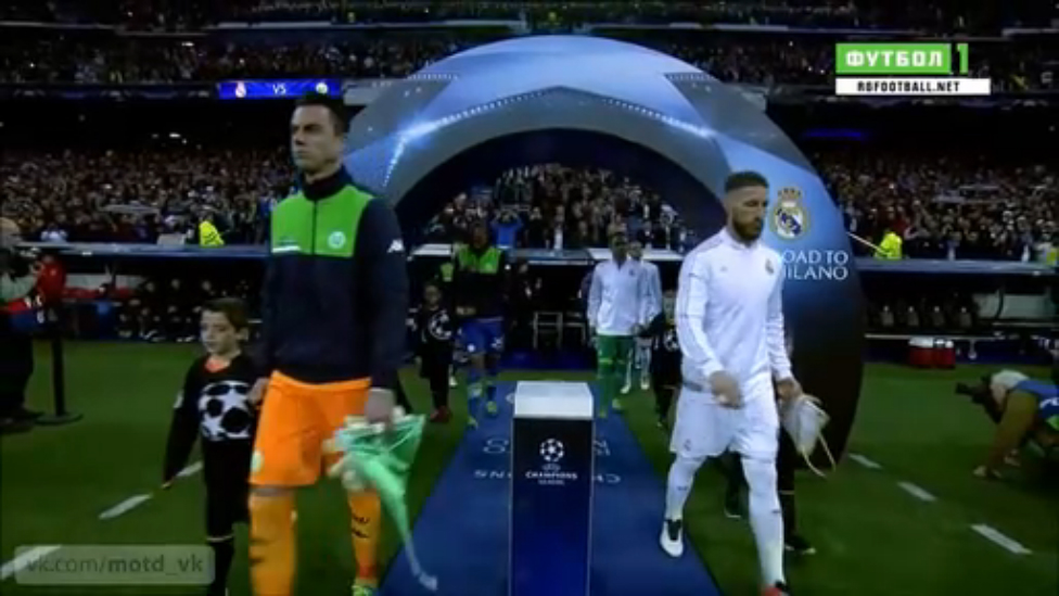 Лига Чемпионов / 1/4 финала / Реал Мадрид - Вольфсбург [МАТЧ!тв - HD 720p]