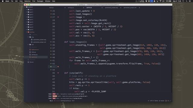 Pygame Platformer Part 10: Character Animation (part 1) смотреть онлайн