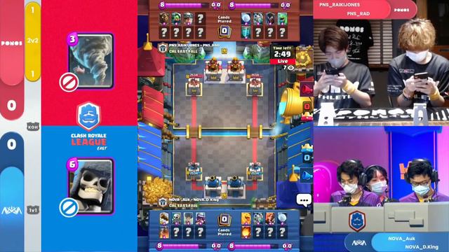 2020 Clash Royale League East Fall Season - W3 D2 смотреть онлайн