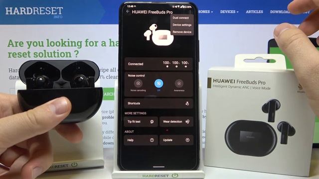 How to Disconnect Huawei FreeBuds Pro from AI Life Application? смотреть онлайн