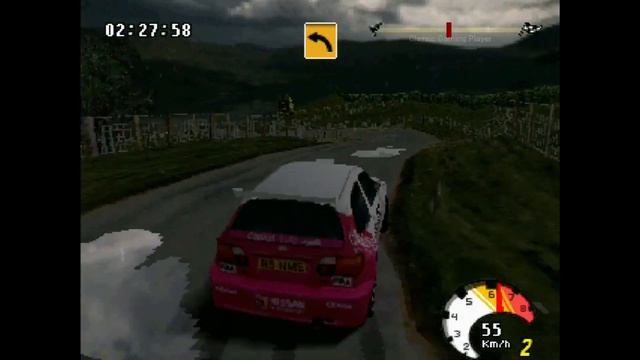 Mobil 1 Rally Championship PS1 Gameplay - Nissan Almera Kit Car смотреть онлайн