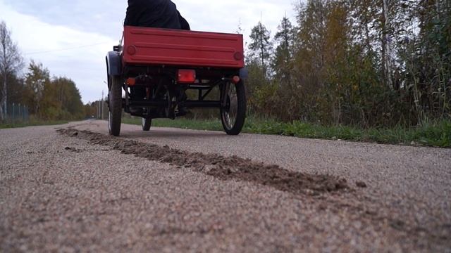 Трёхколёсный грузовой мопед ЗИД 50-02 #3/Сargo Tricycle Moped ZID 50-02