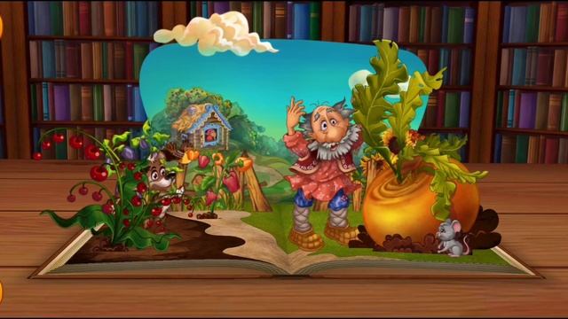 Сказка РЕПКА. Fairy Tale TURNIP.