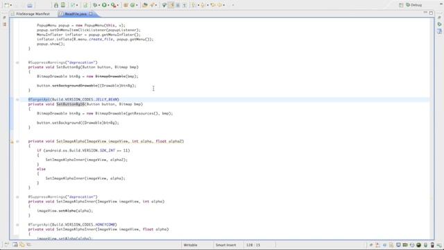 How to handle deprecated methods in Android development - development for different SDK versions смотреть онлайн