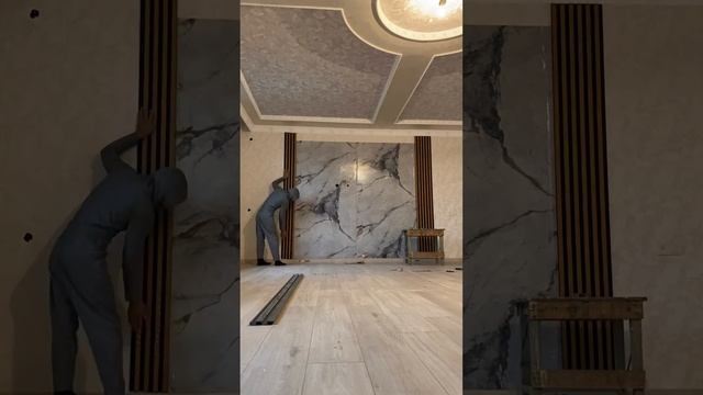 Гибкий мрамор как установить?