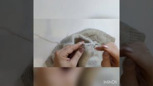 Свитер спицами/Японское плечо/ Рукав/ часть 3