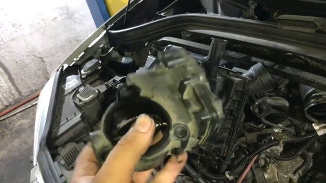 BMW X1 дроссельная заслонка ( мини обзор и мысли в слух) смотреть онлайн