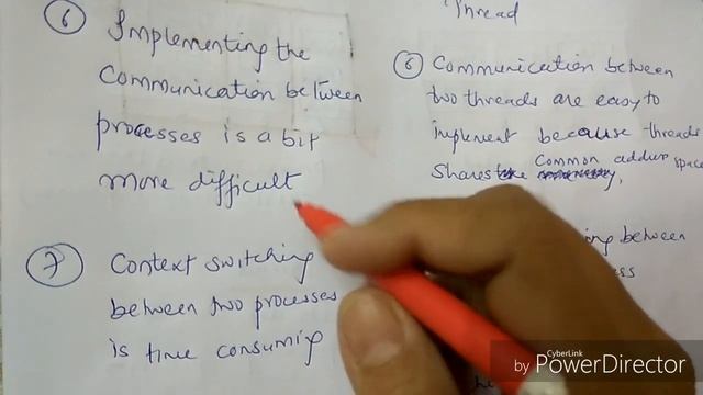 Difference between process and thread- lecture45/os смотреть онлайн