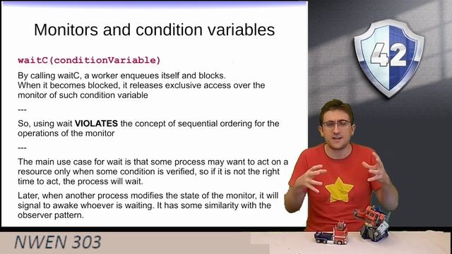 NWEN303 Lect7: synchronized blocks and objects as locks смотреть онлайн