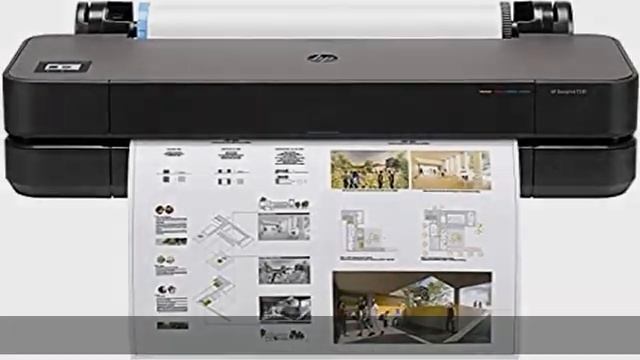 HP DesignJet T230 Large Format 24-inch Plotter Printer, Includes 2-Year Warranty Care Pack (5HB07H) смотреть онлайн