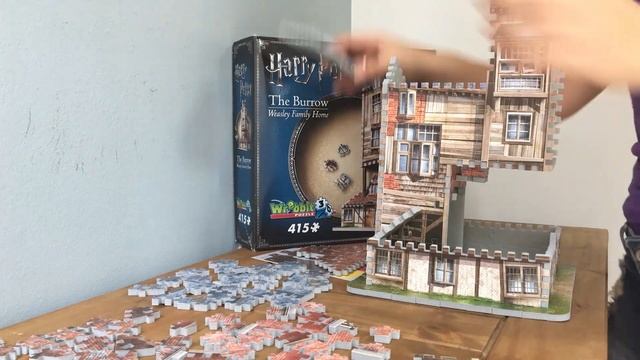 MONTANDO A TOCA DOS WEASLEY | QUEBRA-CABEÇA 3D смотреть онлайн