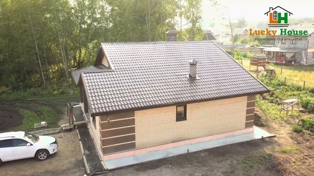 Дом 103 m² с террасой 15 m² в КП "Близкий" смотреть онлайн