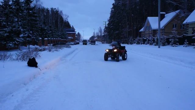 Drift on Polaris Sportsman 800 EFI смотреть онлайн