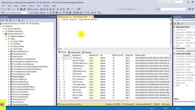 SQL DISTINCT STATEMENT | SQL TUTORIAL | BEGINNER SQL TUTORIAL | SQL DISTINCT MULTIPLE COLUMNS смотреть онлайн