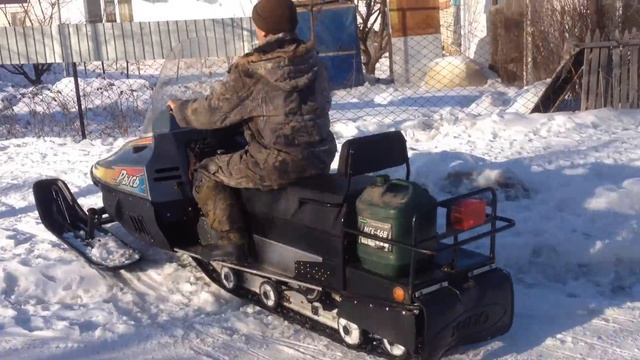 тест драйв снегохода Рысь смотреть онлайн