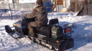 тест драйв снегохода Рысь