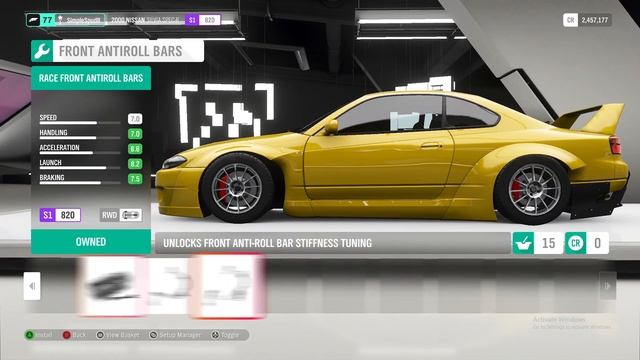 Nissan Silvia S15 Drift tune (How to Tune 2000 Nissan Silvia Spec-R for drift) Forza Horizon 4 смотреть онлайн