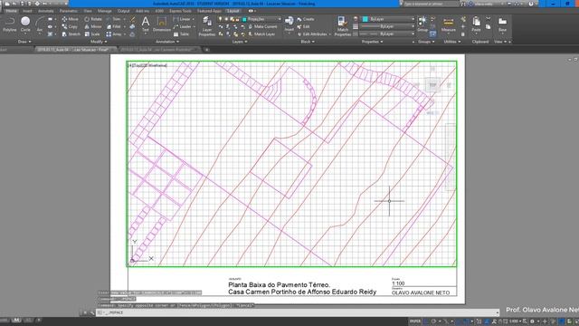 Desenho Arquitetônico 2019.1 - Aula 04 C - Planta de Situação смотреть онлайн