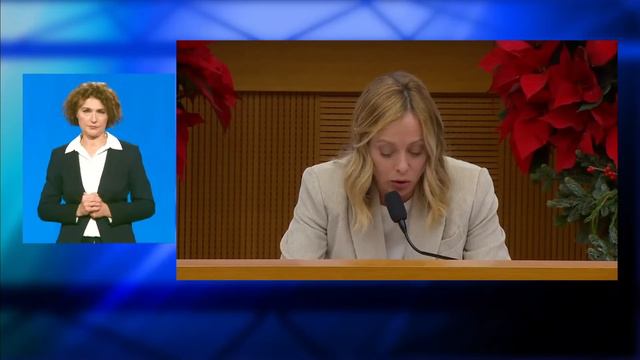 Conferenza Stampa Di Fine Anno Della Presidente Del Consiglio Giorgia Meloni [DIRETTA]