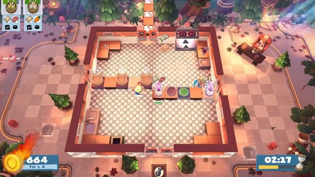 Overcooked! 2 Campfire Cook Off Kevin 2 | 1 Player (1348 pts) смотреть онлайн