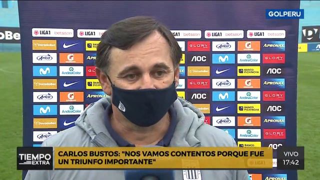Carlos Bustos: "Tengo un enorme respeto por José 'Chemo' Del Solar'. Estuvimos sólidos y firmes" смотреть онлайн