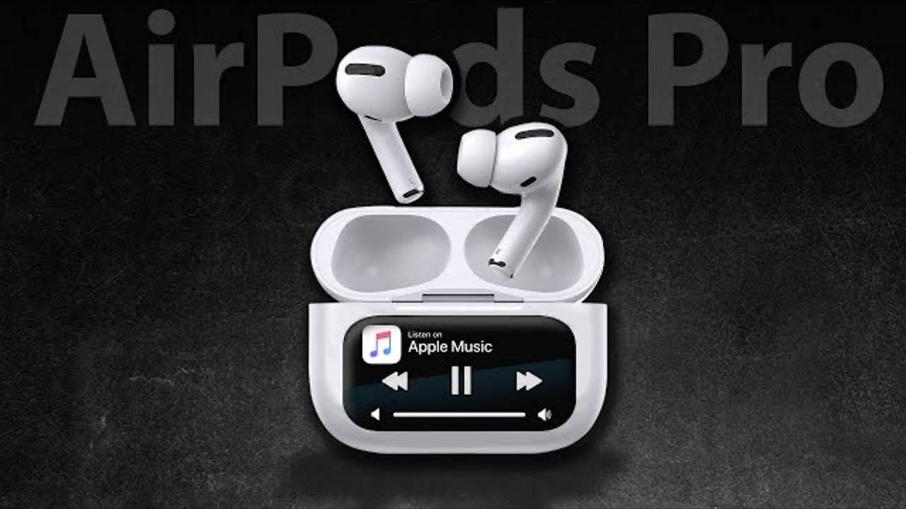 AirPods Pro с сенсорным экраном —  удивляет!