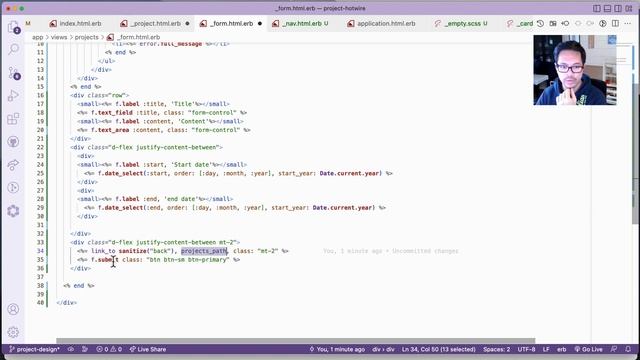 Ruby on Rails 7 | Using Hotwire Turbo WebSocket | Refactor Project UI part 11 смотреть онлайн