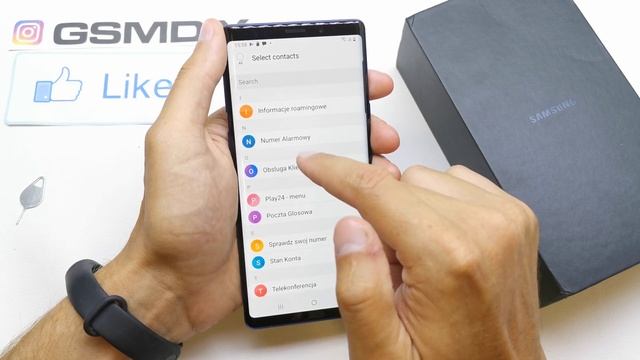 How to Manage Contacts in SAMSUNG Galaxy Note 9 - Import / Export Contacts смотреть онлайн
