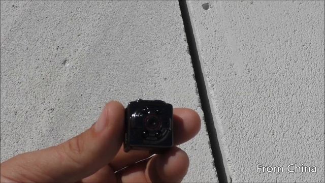 SQ8 Mini DV камера - обзор, тест