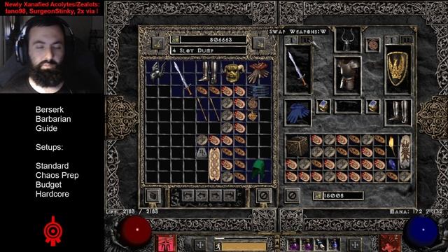 D2R Prep Guide #5 - Berserk Barbarian - All Setups - Stats/Skills/Gear/Areas/Demos