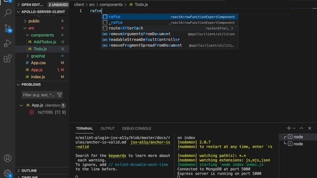 React, GraphQL, MongoDB and Apollo Client | Create Todo App#7 Extract components смотреть онлайн