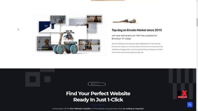Brooklyn Creative Multipurpose Responsive WordPress Theme Justy смотреть онлайн