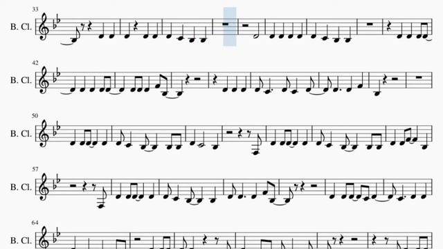 Bass Clarinet Sheet Music: How to play Cowboys Don't Cry by Oliver Tree смотреть онлайн