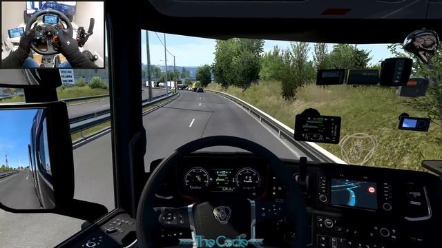 Insane 5 Trailer Road Train For Umbrella Corporation - Euro Truck Simulator 2 - Logitech G29 Setup смотреть онлайн