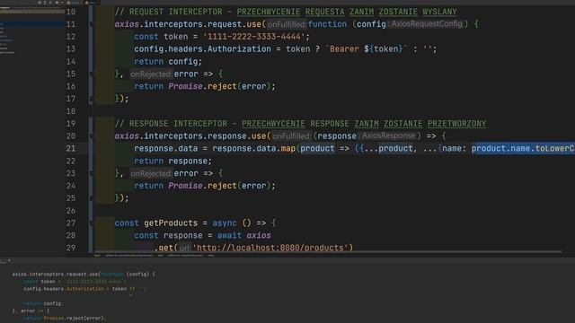 JavaScript - 13 - Interceptory Axios смотреть онлайн