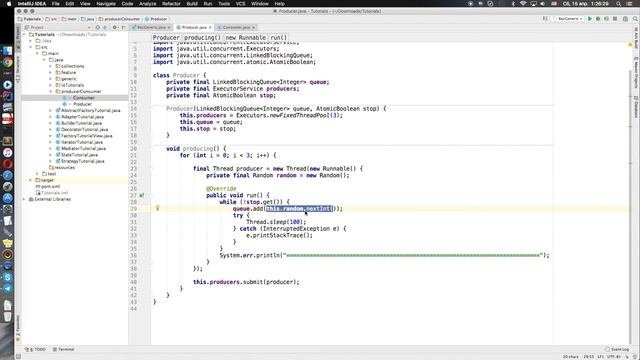 Шаблоны Java Producer Consumer смотреть онлайн