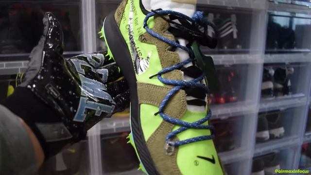 Nike x Off-White Zoom Terra Kiger 5 'Green' CD8179-300 (2019) An Unboxing and Detailed Look! смотреть онлайн