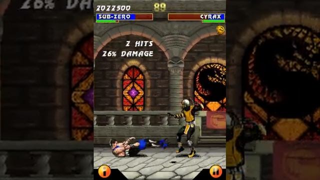 Ultimate Mortal Kombat 3 (Mobile Java version game) Walkthrough [Sub-Zero] Hard (Unlock Shao Kahn) смотреть онлайн