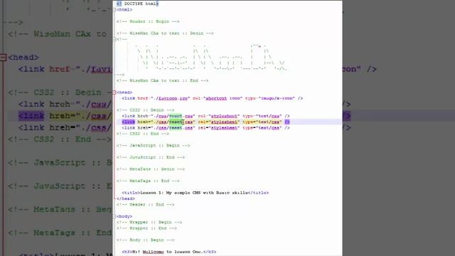 Video "003 - Lesson "Comments in the PHP (HTML) document" смотреть онлайн
