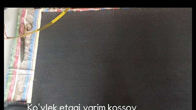 OLDI O'TKAZMALI KOSSOY KO'YLAK,Олди утказма коссой куйлак бичиш