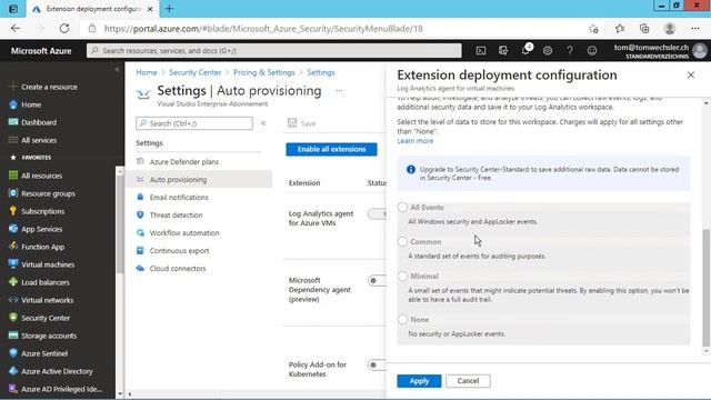 Azure Security Tip: Azure Security Center - lokale Server einbinden смотреть онлайн