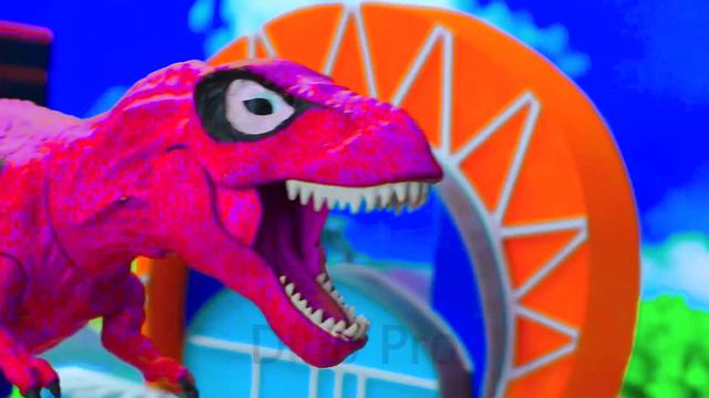 NEW COLOUR-CHANGING JURASSIC WORLD DINOSAURS! Allosaurus, Yangchuanosaurus, Suchomimus, Avaceratops смотреть онлайн