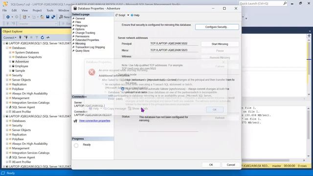 Resolve Error 1469 in SQL Server смотреть онлайн