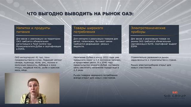 Вывод товаров на рынок ОАЭ смотреть онлайн