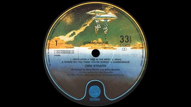 Dire Straits - Communiqué (side 1)