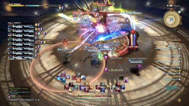 Final Fantasy 14 - Red Mage (POV) Normal Raid "Eden's Promise: Anamorphosis" 3 Red Mages on Dps смотреть онлайн